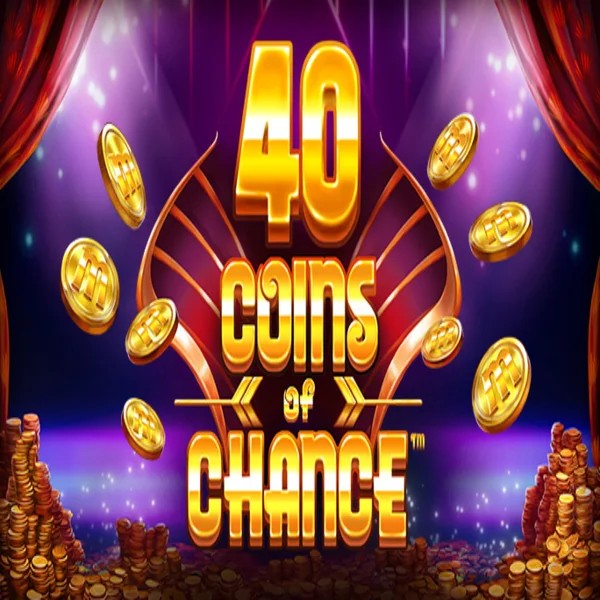 Official Slots logo: 40 Coins of Chance by SYNOT Games at Sankra Casino
