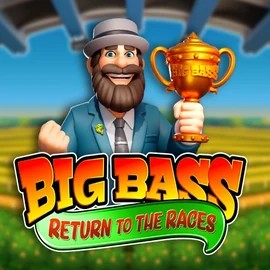 Big Bass Return to the Races online game logo by Pragmatic Play on sankra.eu