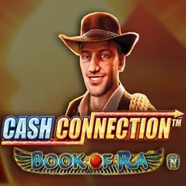 Cash Connection Book Of Ra by Novomatic, showcased at sankra.eu – game logo
