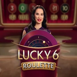 Lucky 6 Roulette logo by Pragmatic Play Sankra Casino