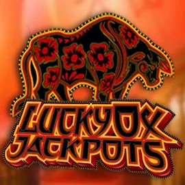 Official Jackpots logo: Lucky Ox Jackpots by Rival at Sankra Casino