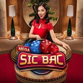 Mega Sic Bac slot logo by Pragmatic Play at Sankra Casino