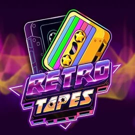Retro Tapes online game logo by Push Gaming on sankra.eu
