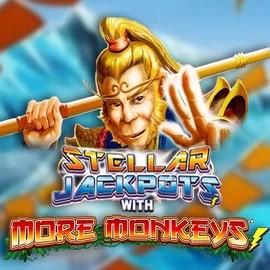 Stellar Jackpots with More Monkeys logo by Lightning Box Game Sankra Casino
