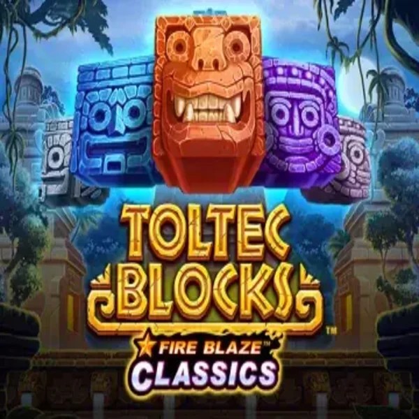 Fire Blaze: Toltec Blocks slot visual from Rarestone Gaming available on sankra.eu
